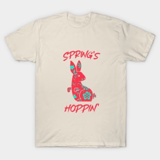 Springs hoppin Red Design T-Shirt